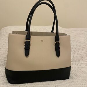 Kate Spade Black and Cream Tote Bag